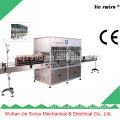 lubricating oil filling machine capping labeling